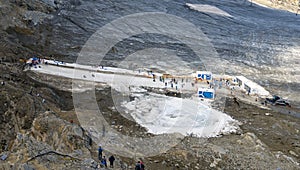 Ice arena am Kitzsteinhorn