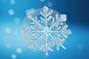 Ice background abstract snow snowflake season white frozen decor winter cold christmas blue