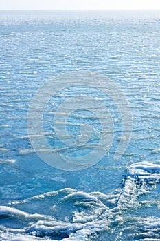 Ice background texture frozen background