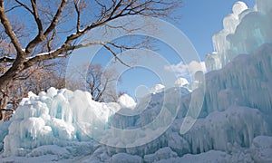 Ice barricade