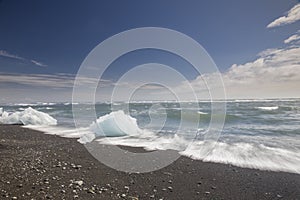 Ice Beach at Jokulsarlon