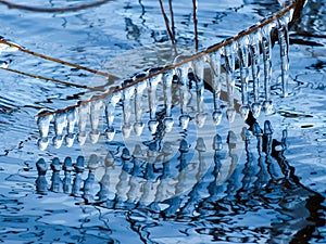 Ice Bells Icicle Formation