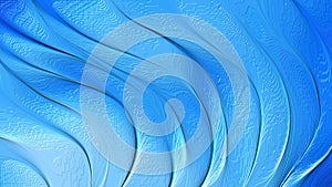 Ice blue texture wave glitter background