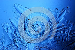 Ice blue texture