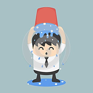 Ice bucket Challenge Business EPS.10