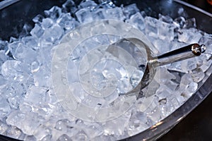 Ice in Ice Bucket with cool photo