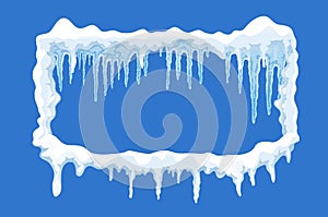 Ice Cap Frame Composition