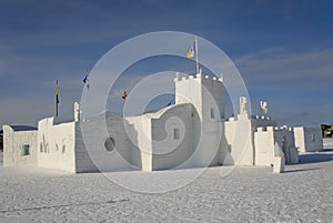 Ice Castle, Yellowknife, NWT, Canada