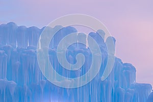 Ice Castles in Midway, Utah.