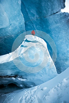 Ice Cave in Canada