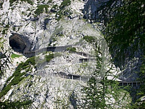 Ice cave Eisriesenwelt, Werfen, Austria