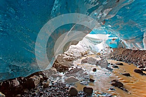 Ice cave in Iceland