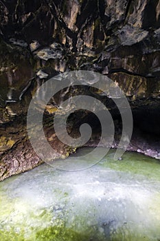 Ice Cave in New Mexico