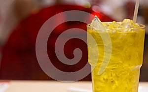 Ice chrysanthemum juice Chinese tradition soft drink