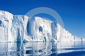 Ice Cliffs of the Vanderford Galcier photo