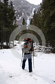 Ice Climber - Montana photo