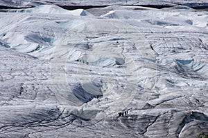 Ice Climbers on Root Glacier