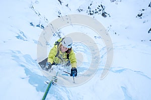 Ice climbing