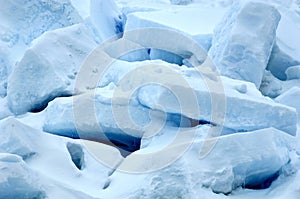 Ice cluster