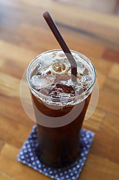 Ice coffee americano