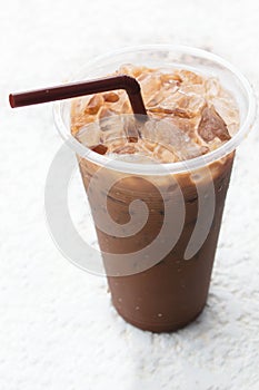 Ice coffee.