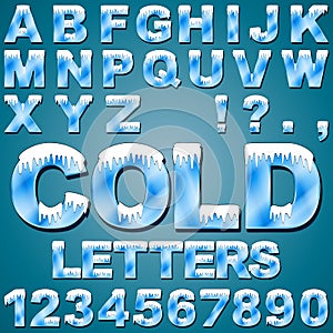 Ice Cold Letters photo