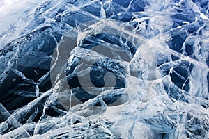 Ice cracks