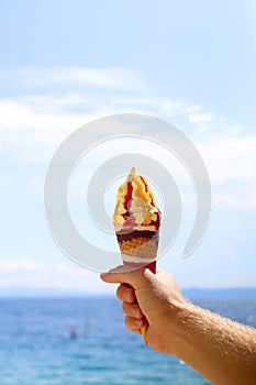 Ice Cream on the Beach