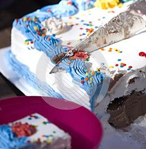 Ice cream cake