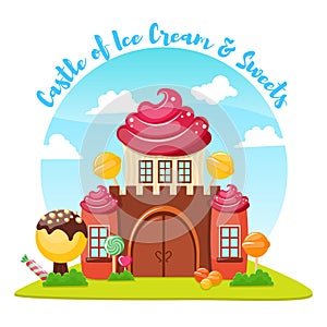 Ice Cream Castle Composition