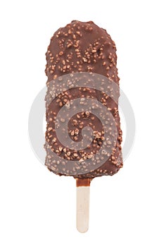 Ice cream chocolated bar photo