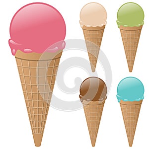 Ice Cream Cones Collection photo