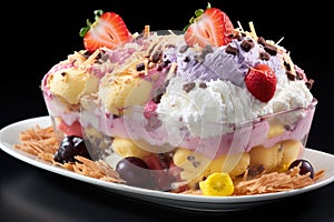 ice cream frozen treat sundae summer treat delicious dessert icecream dessert lover\'s delight