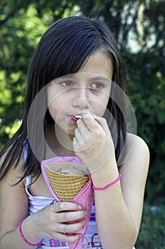 Ice-cream girl