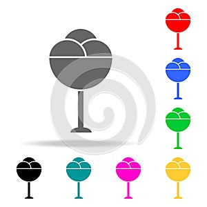 Ice cream Icon. Elements in multi colored icons for mobile concept and web apps. Icons for website design and development, app dev