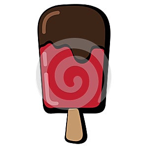 ice cream icon. Vector illustration