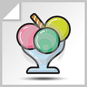 Ice cream icons_5