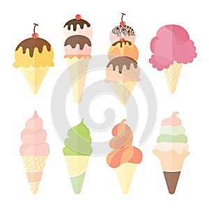 Ice Cream icons set