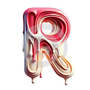 Ice cream letter R