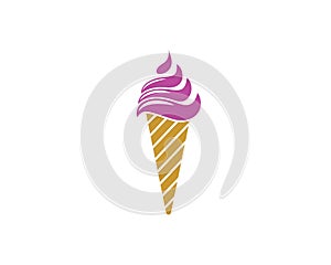 ice cream logo vecctor template