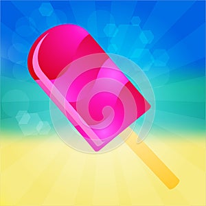 Ice cream lolly background