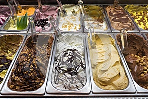 Ice cream parlor photo