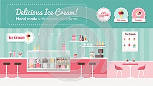 Ice cream parlor