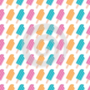 Ice cream pattern design