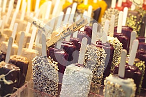 Ice cream Popsicles in assorted flavor