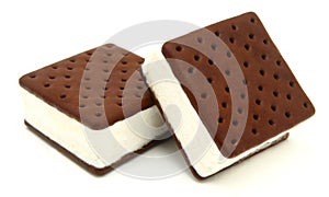 Ice Cream Sandwiches Isolated