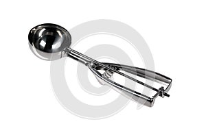 Ice cream scoop isolated.