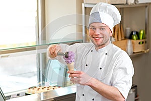 Ice cream seller