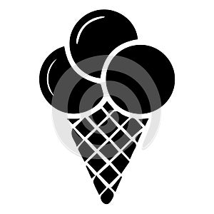 Ice cream vector icon esp 10