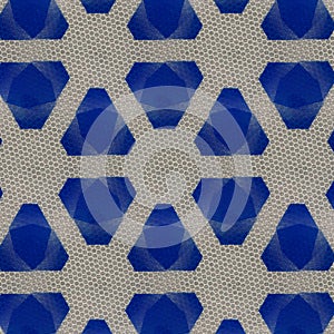 Ice Crystal Abstract Background Blurs Shapes